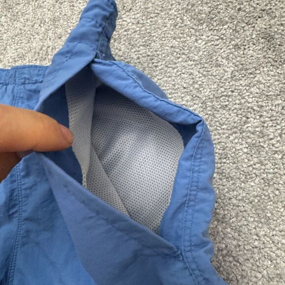 The North Face Vintage Y2K Board Shorts swim Trunks Mens Large Blue Nylon 5" - Picture 4 of 13